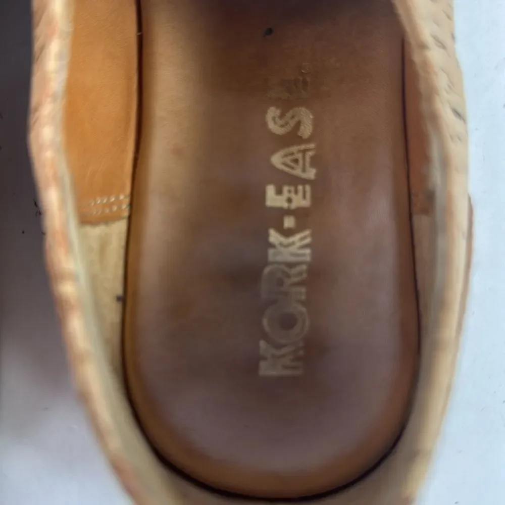 Kork-ease Silvia Brown Cork Leather Women's Sneakers